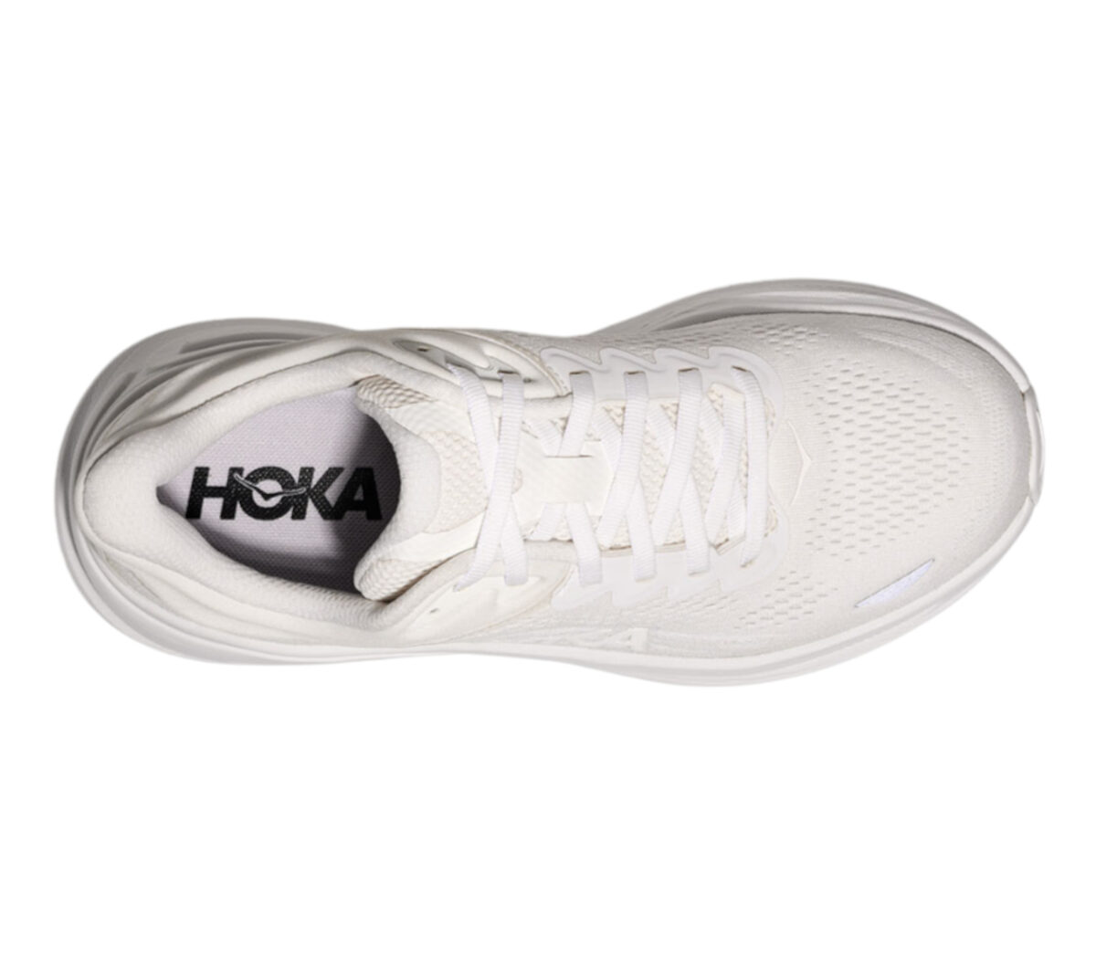 Tomaia Scarpa Hoka Bondi 9 donna white