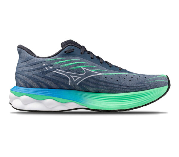 Scarpa Mizuno Wave Skyrise 6 uomo blu verde