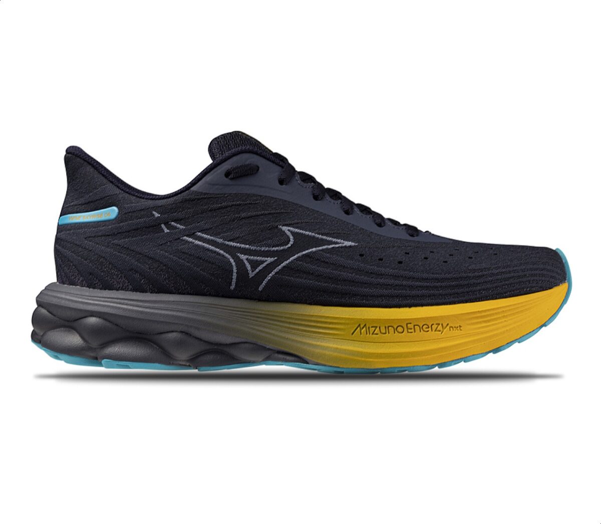 Scarpa Mizuno Wave Skyrise 6 uomo nera gialla