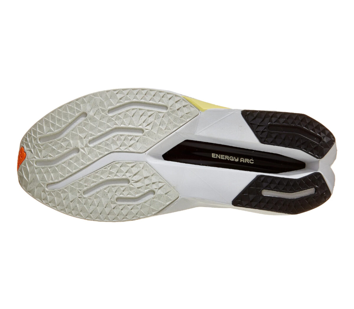 Suola Scarpa New Balance FuelCell SuperComp Trainer v3 uomo beige arancione
