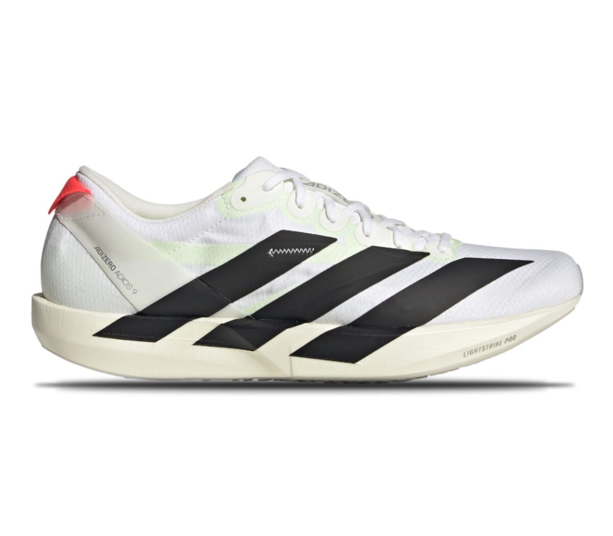 Scarpa Adidas Adizero Adios 9 uomo bianca nera