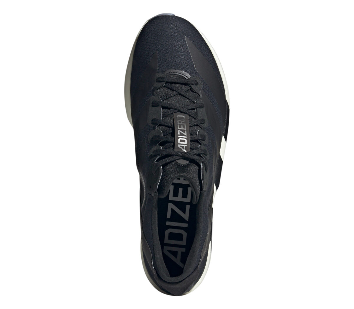 Tomaia Scarpa Adidas Adizero Adios 9 uomo nero bianco