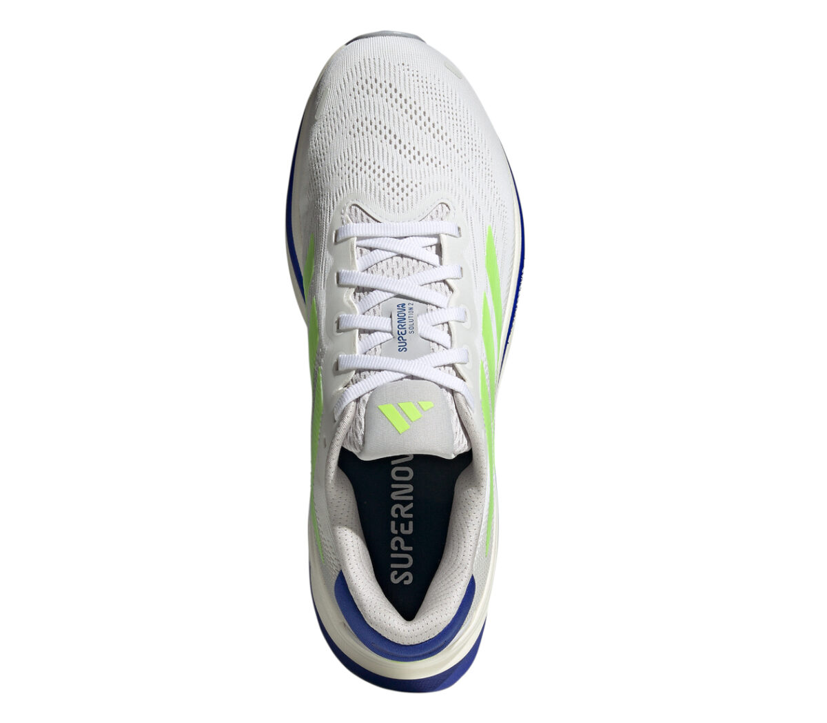 Tomaia Scarpa Adidas Supernova Solution 2 uomo bianca verde