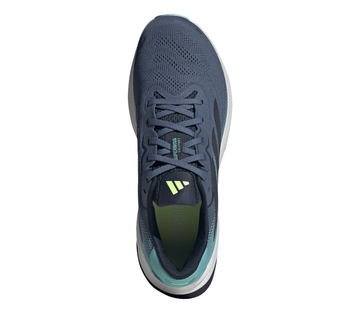 Tomaia Scarpa Adidas Supernova Solution 2 uomo blu verde