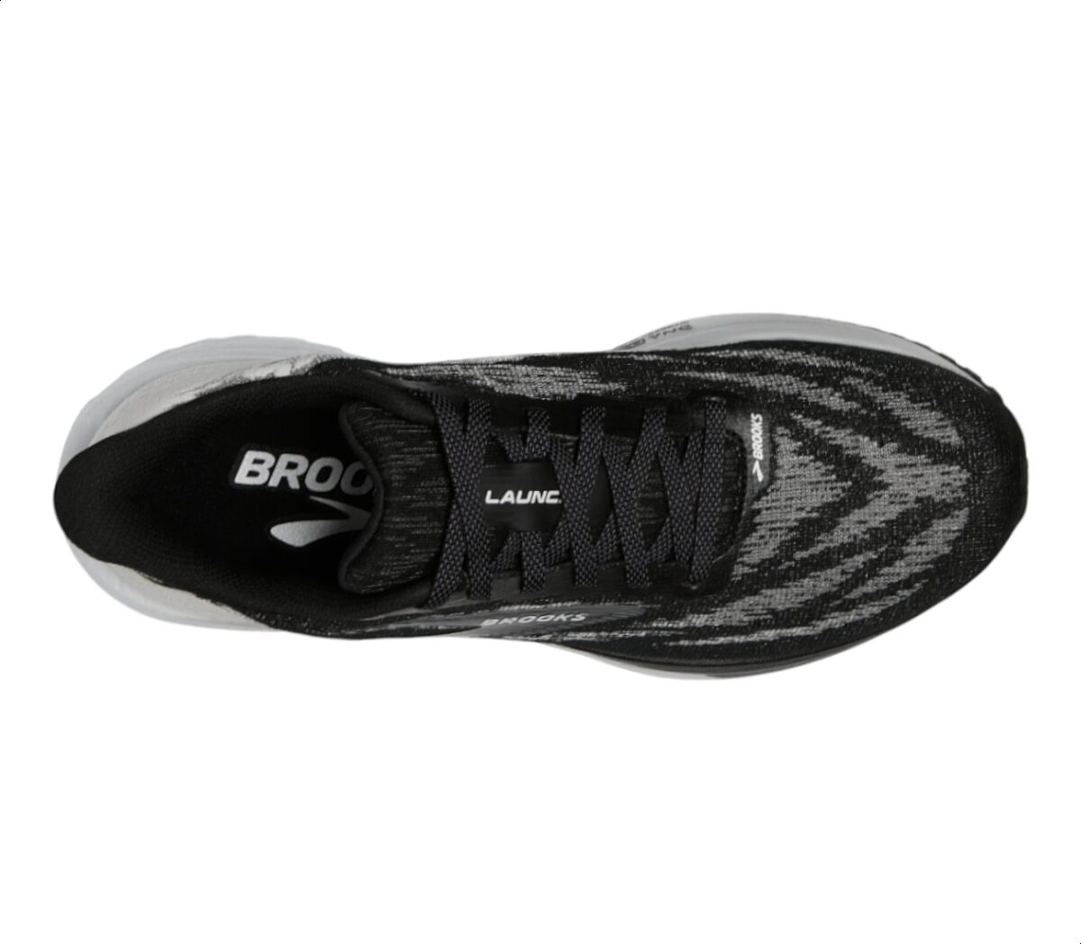 Tomaia Scarpa Brooks Launch 11 donna bianca nera