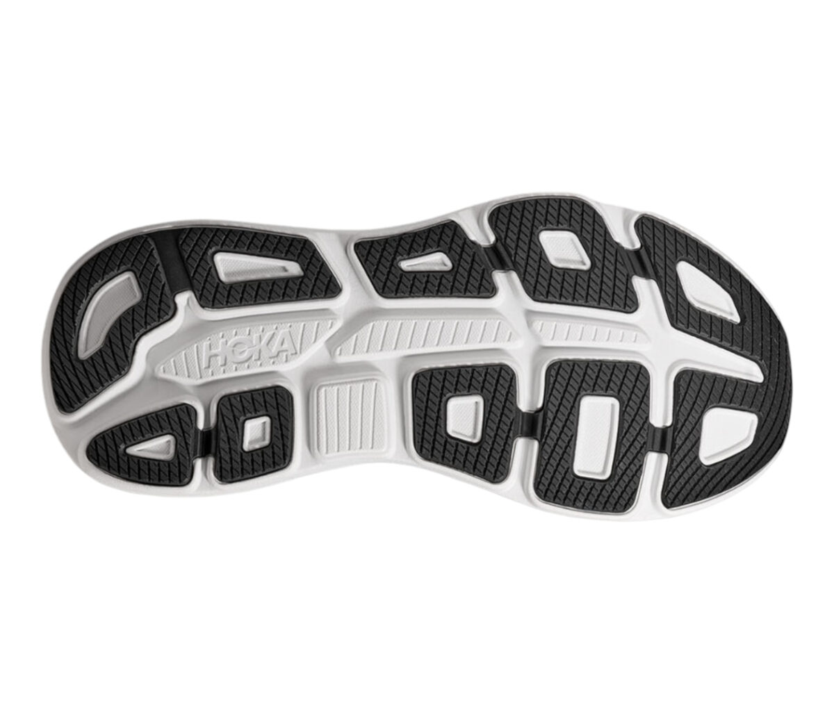 Suola Scarpa Hoka Bondi 9 uomo black white