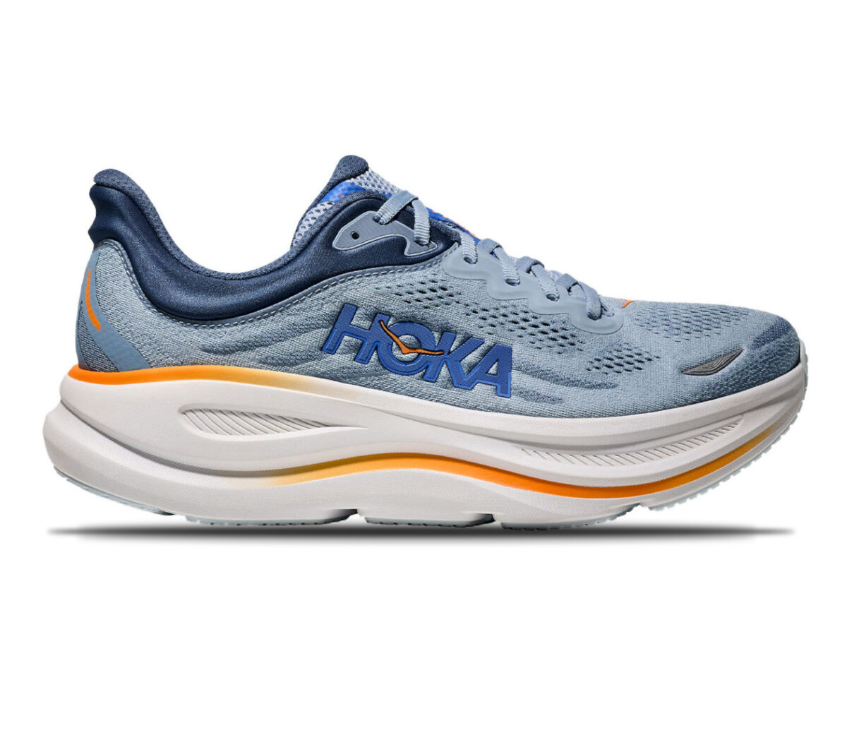Scarpa Hoka Bondi 9 uomo drizzle downpour