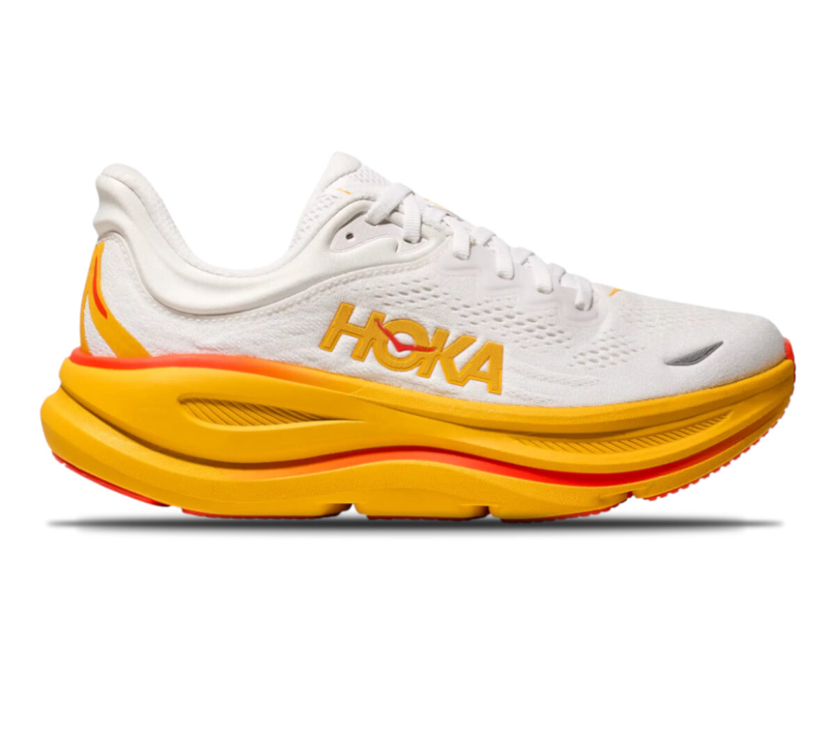 Scarpa Hoka Bondi 9 uomo frost sunflower