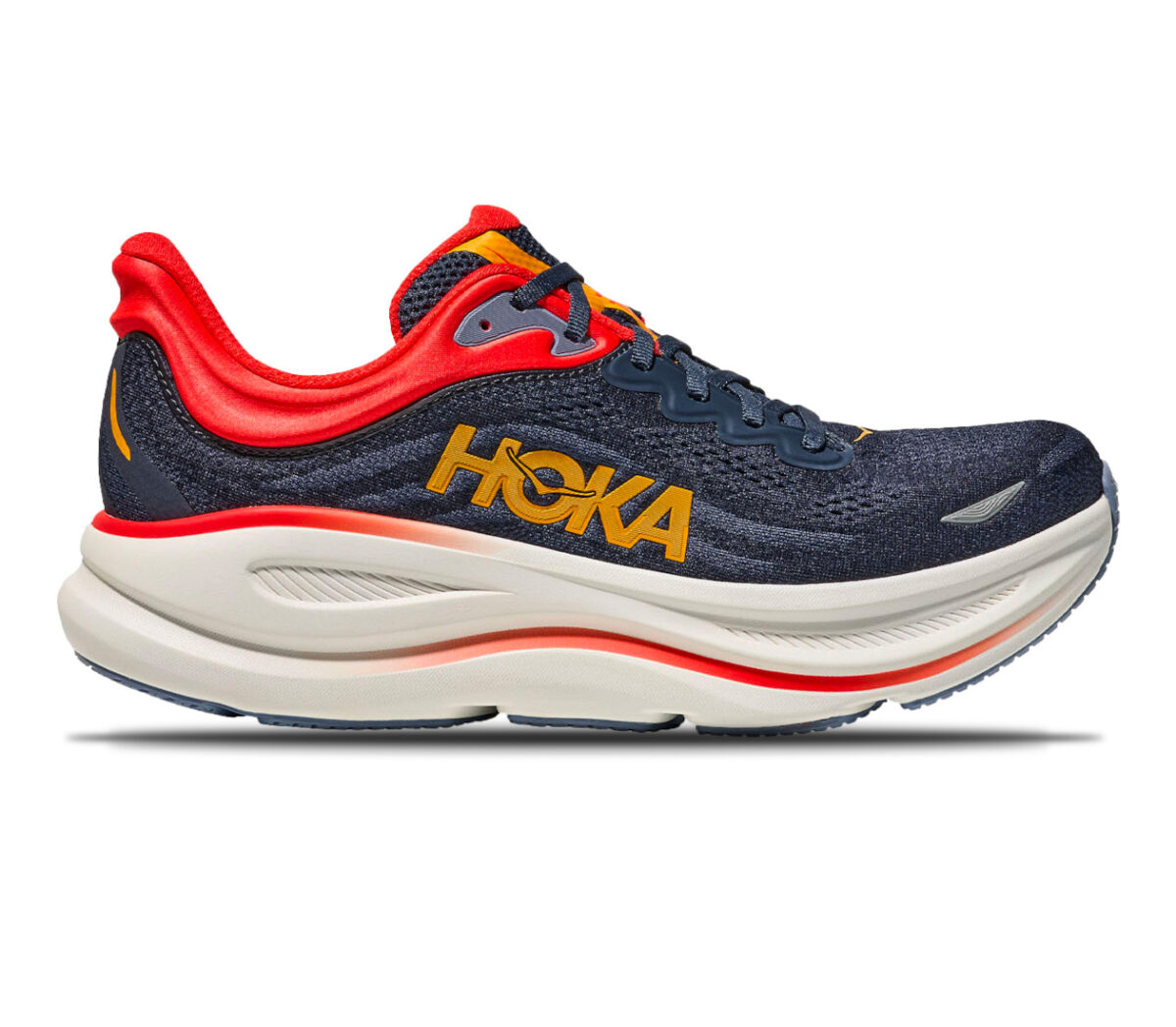 Scarpa Hoka Bondi 9 uomo varsity navy nautical blue