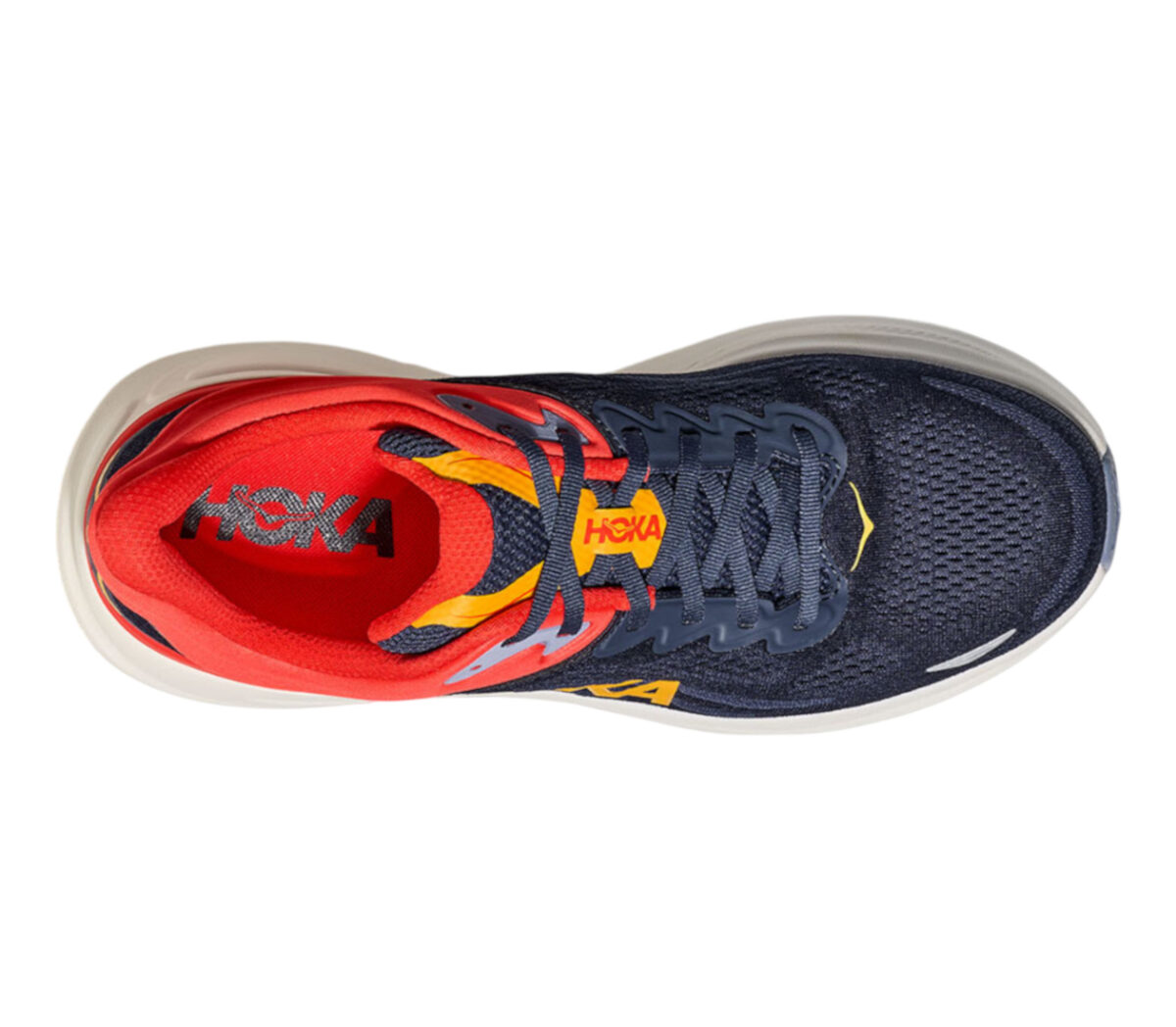 Tomaia Scarpa Hoka Bondi 9 uomo varsity navy nautical blue