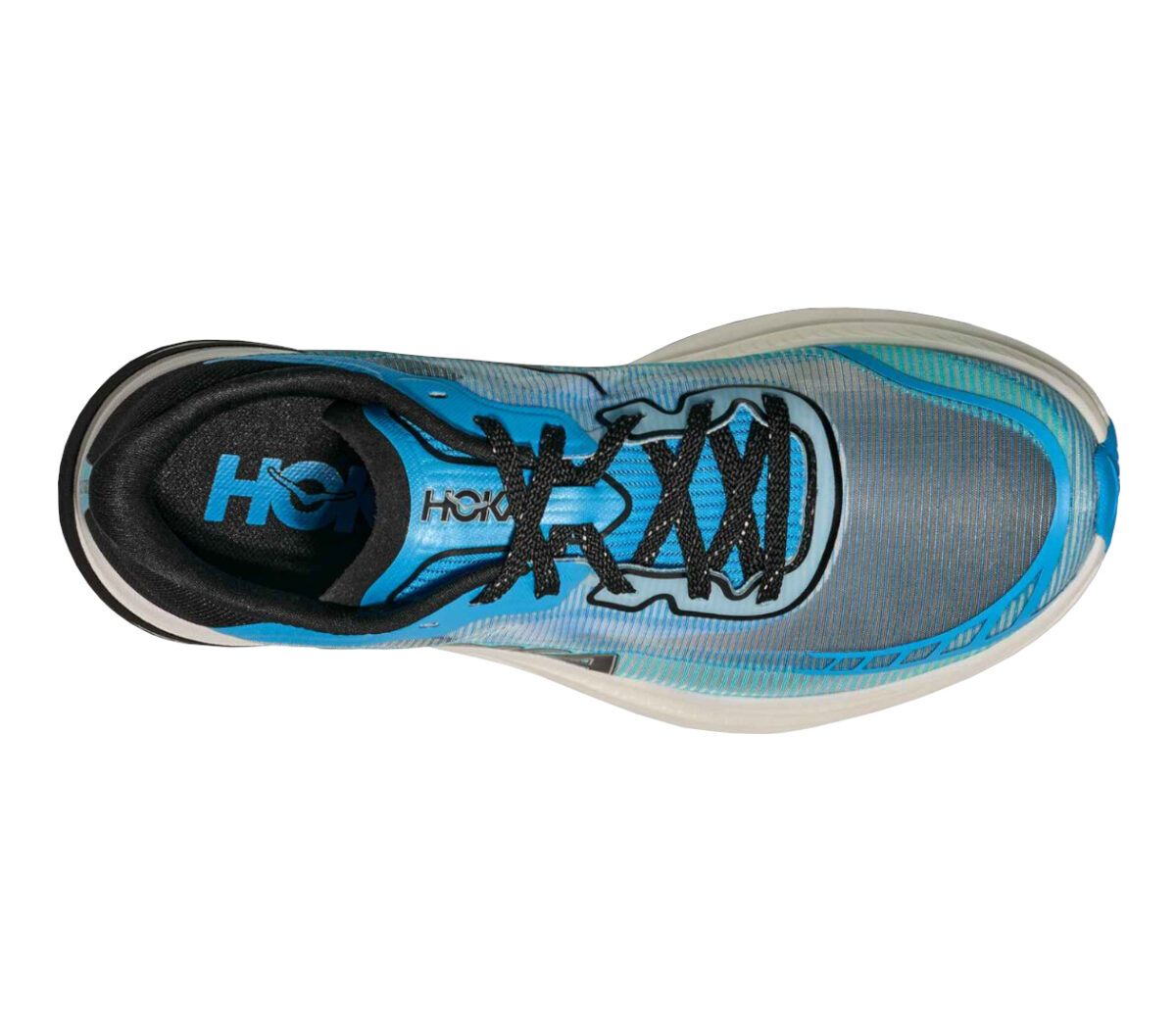 Tomaia Scarpa Hoka Cielo X 1 2.0 uomo celeste nera