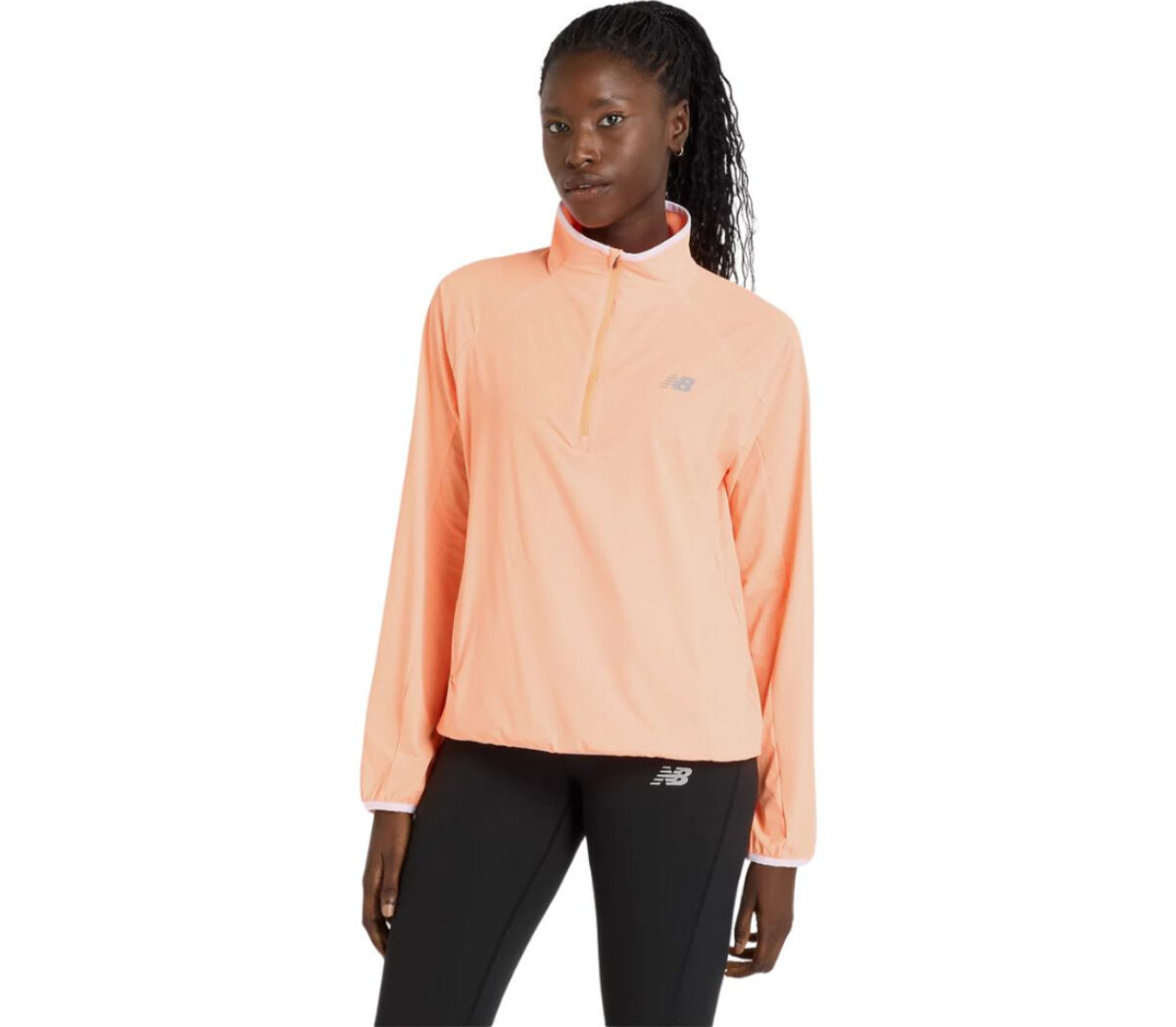 Maglia New Balance Ultra Light Half Zip donna pesca