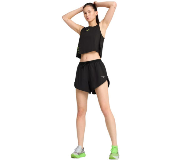Top Puma x HYROX Cloudspun Sleeveless donna nero