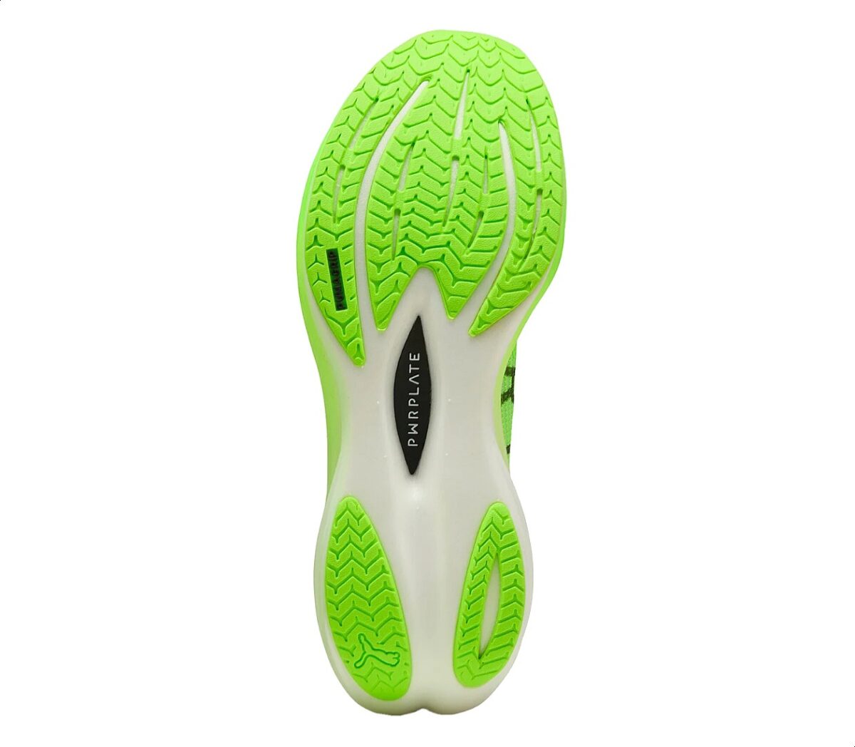 Suola Scarpa Puma Deviate Nitro 3 HYROX uomo verde bianca