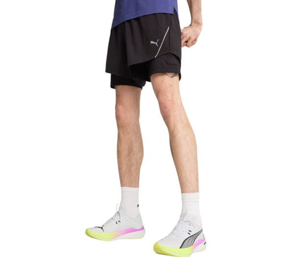 Pantaloncino Puma Everyday UW 2in1 5” Short uomo nero