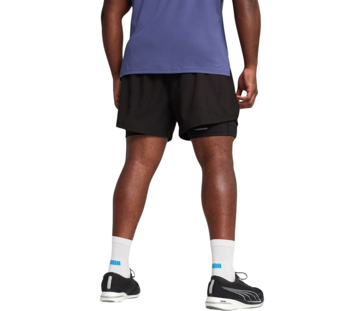 Dietro Pantaloncino Puma Everyday UW 2in1 5” Short uomo nero