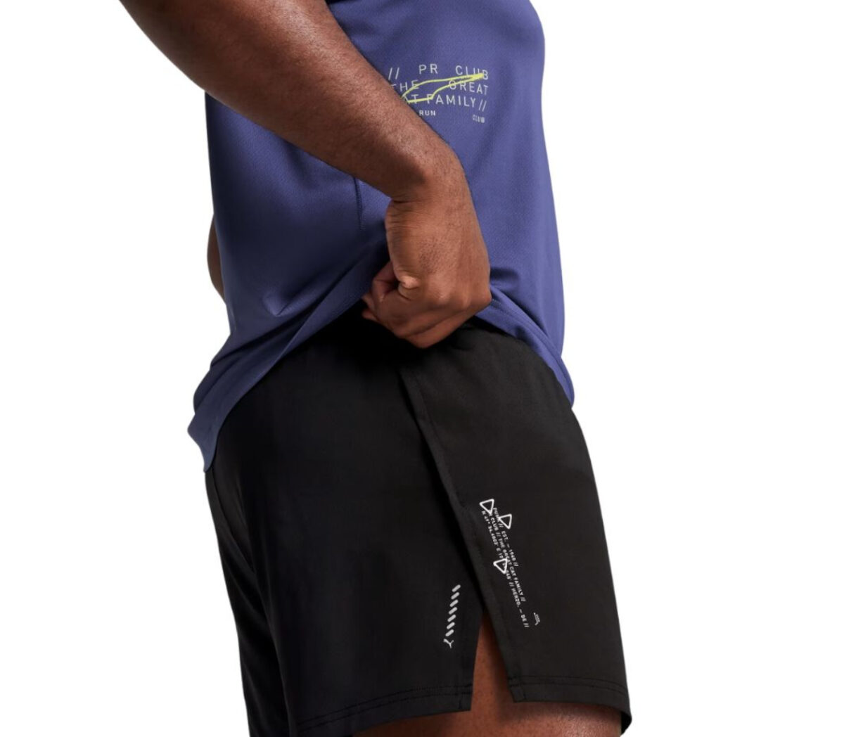 Dettaglio Pantaloncino Puma Everyday Knit 3” Short uomo nero