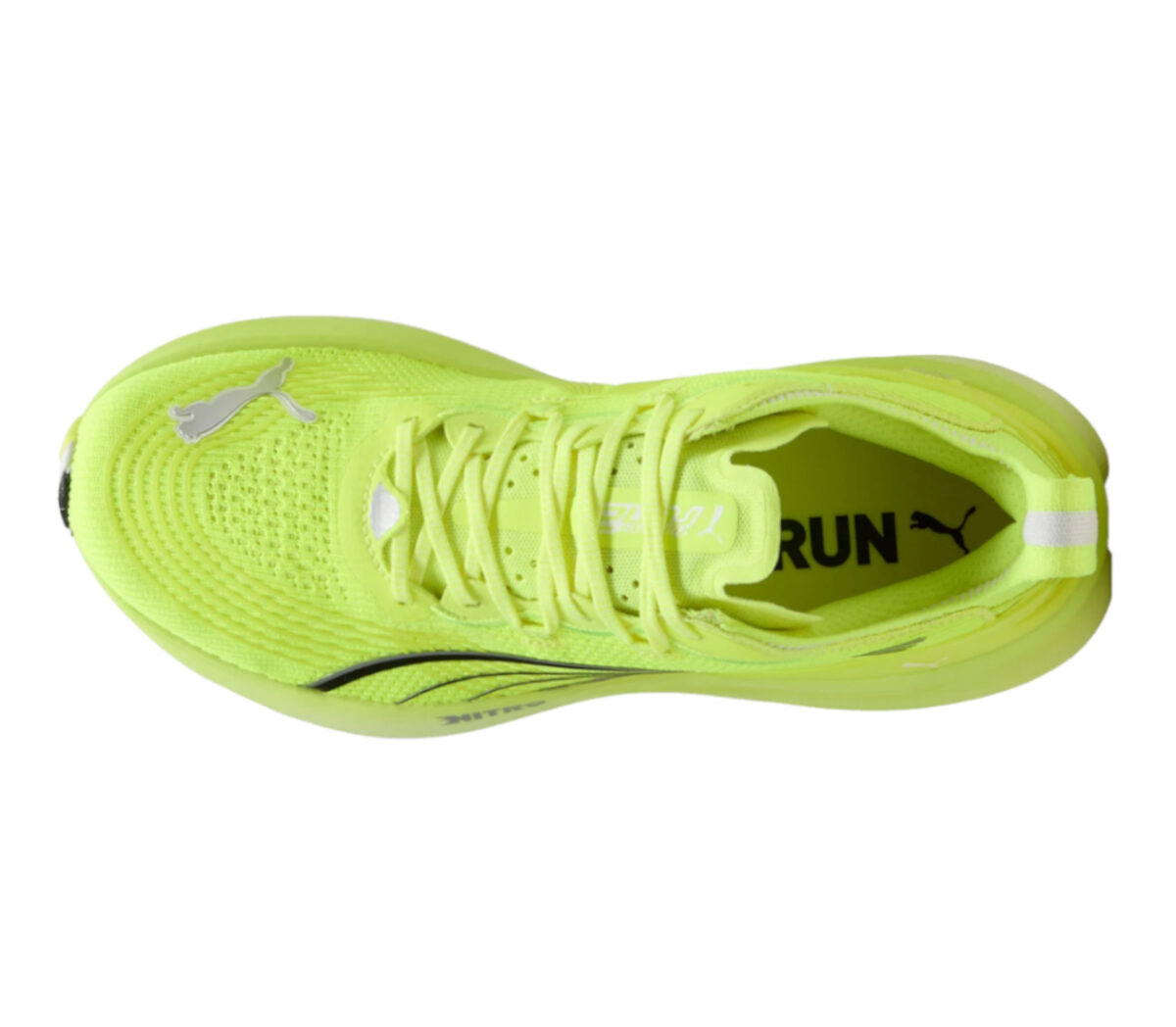 Tomaia Scarpa Puma ForeverRun Nitro 2 uomo gialla nera