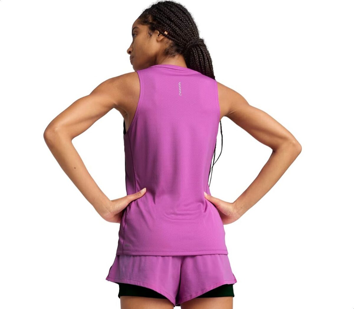Dietro Top Puma Run Velocity Tank donna viola