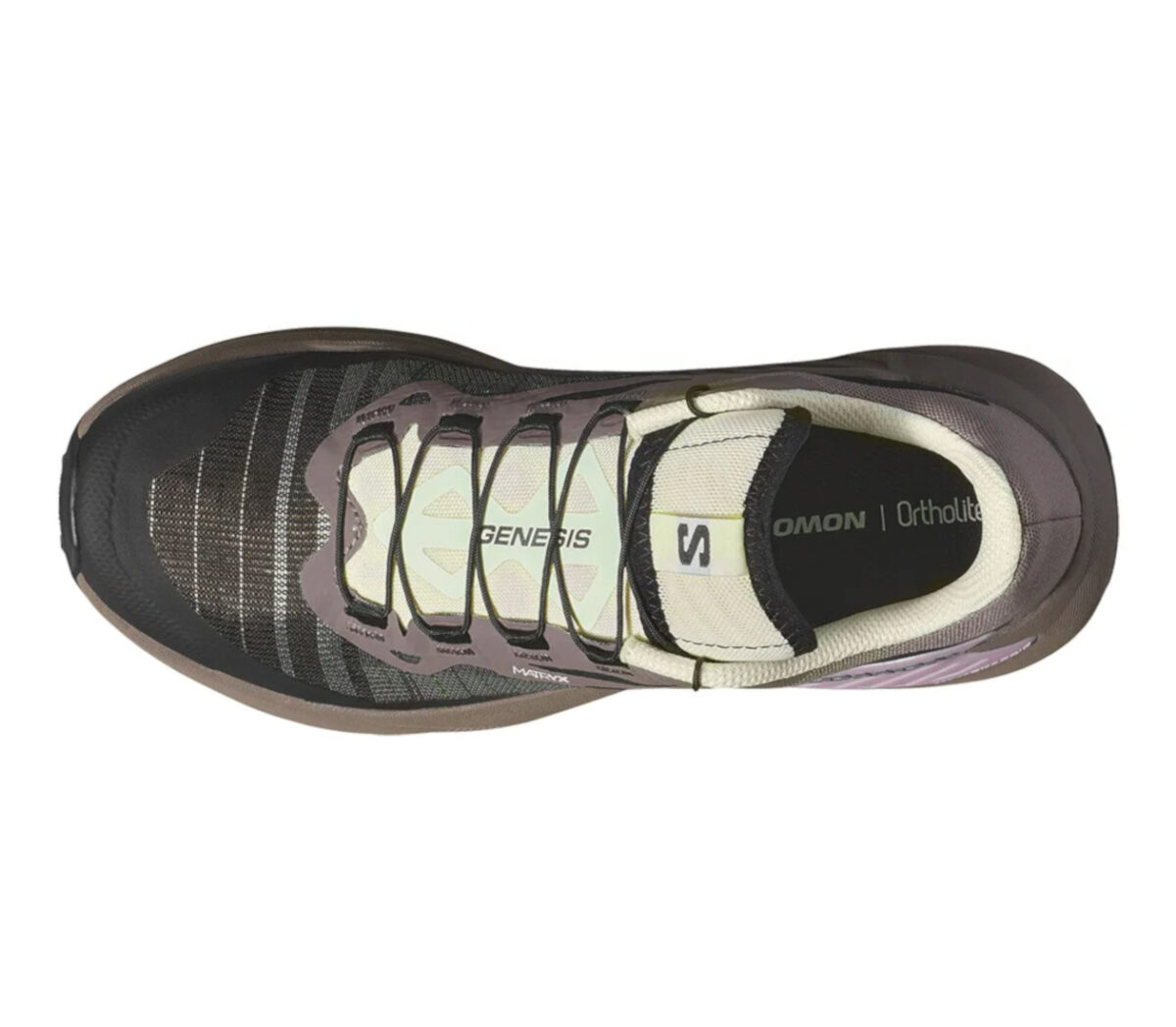 Tomaia Scarpa Salomon Genesis donna marrone rosa