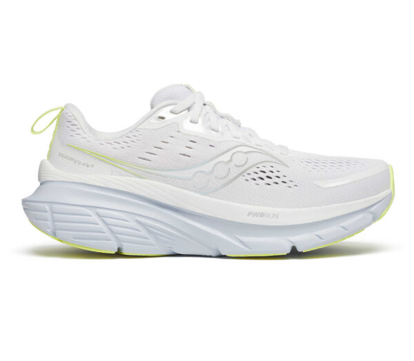 Scarpa Saucony Guide 18 donna bianca gialla