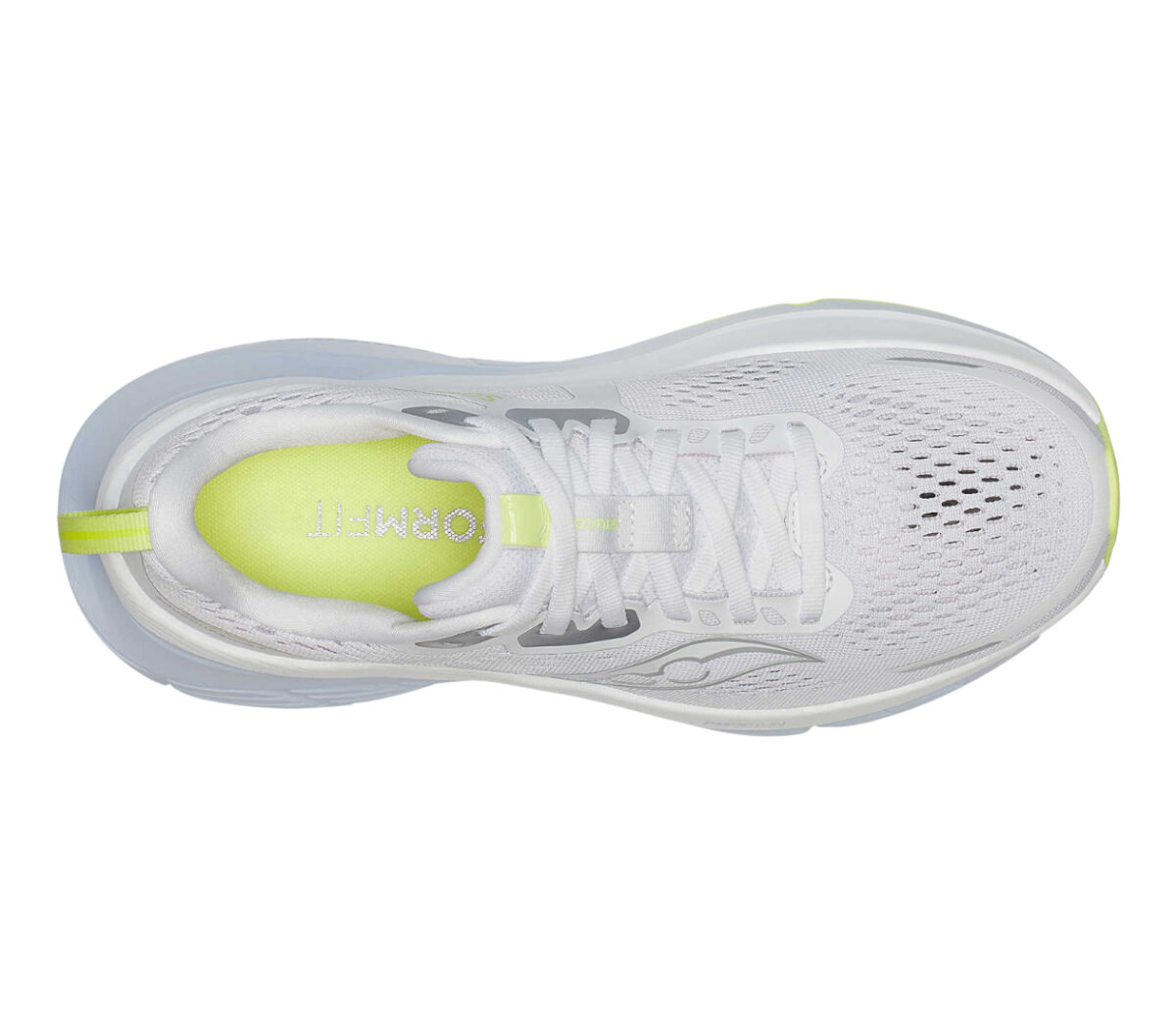 Tomaia Scarpa Saucony Guide 18 donna bianca gialla