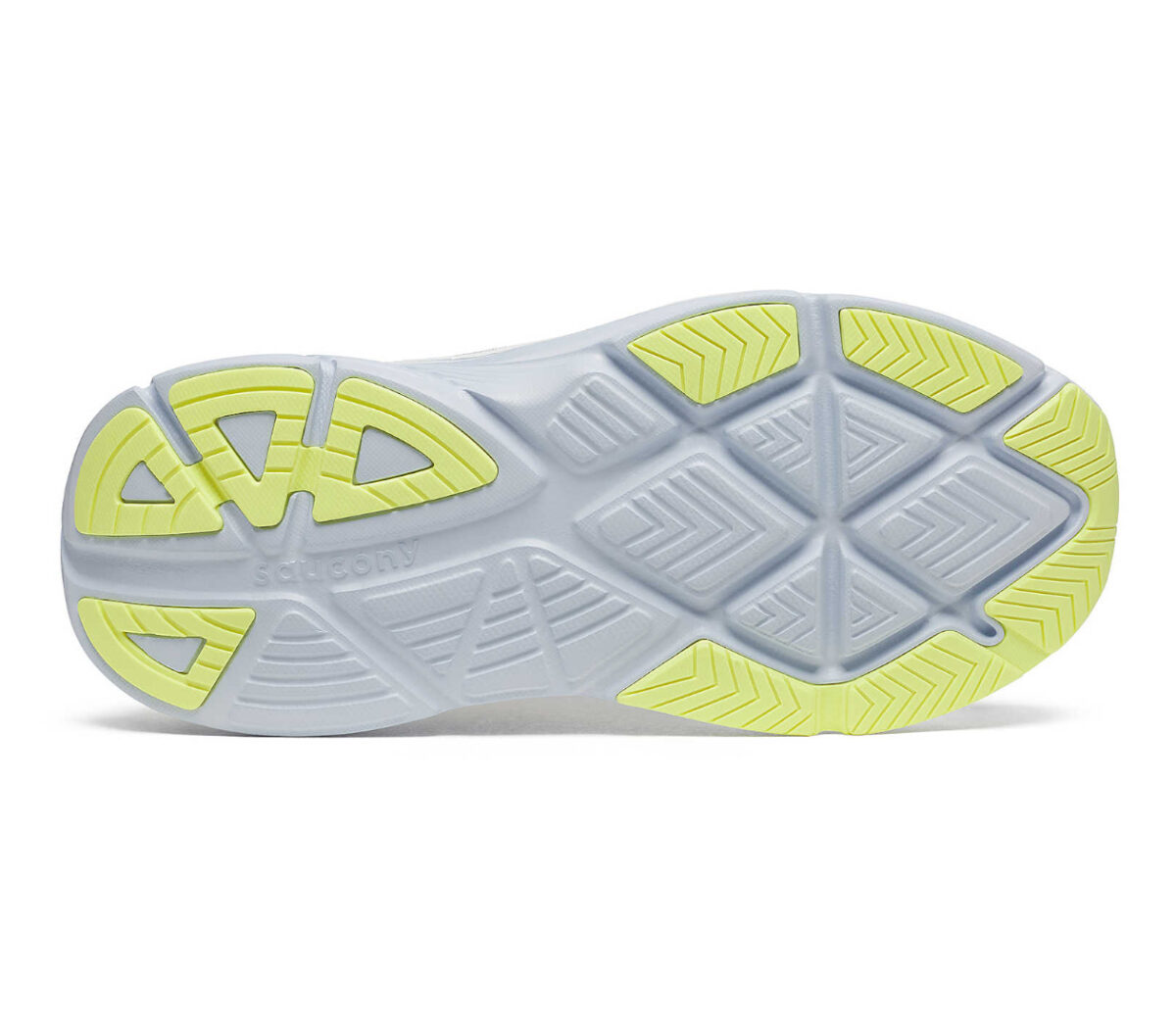 Suola Scarpa Saucony Guide 18 donna bianca gialla