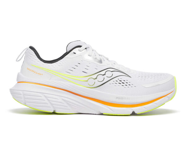 Scarpa Saucony Guide 18 uomo bianca gialla