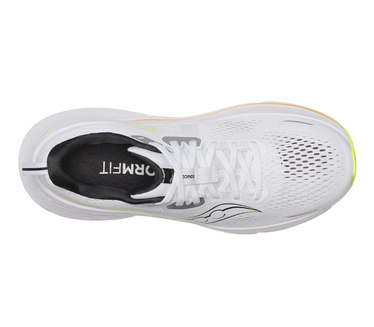 Tomaia Scarpa Saucony Guide 18 uomo bianca gialla