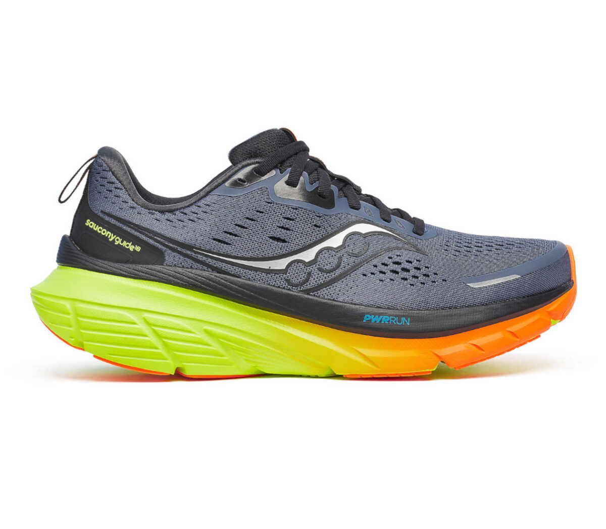 Scarpa Saucony Guide 18 uomo grigia gialla