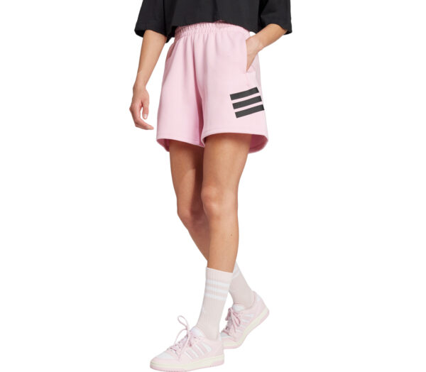 Pantaloncini Adidas W FI 3S Short donna rosa