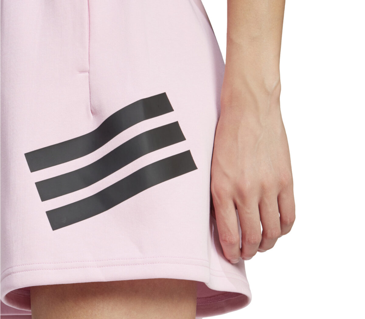Dettaglio Pantaloncini Adidas W FI 3S Short donna rosa