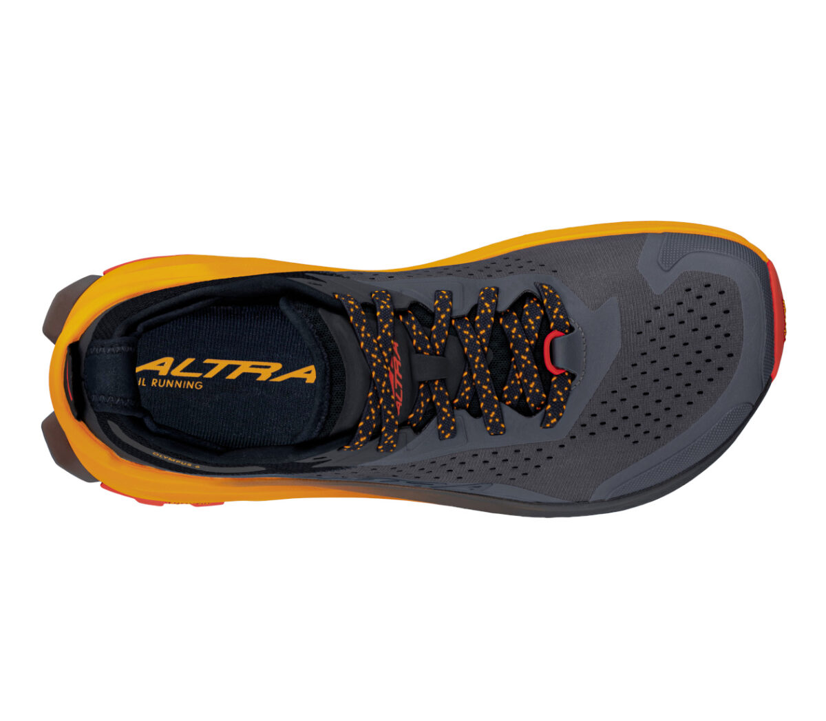 Tomaia Scarpa Altra Olympus 6 uomo grigia arancione