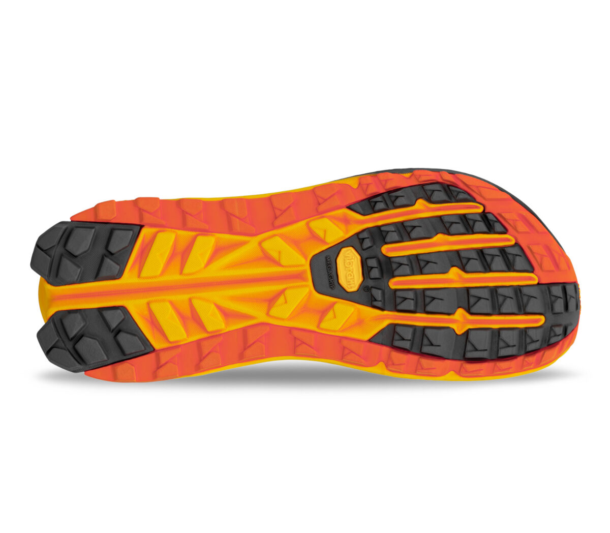 Suola Scarpa Altra Olympus 6 uomo grigia arancione
