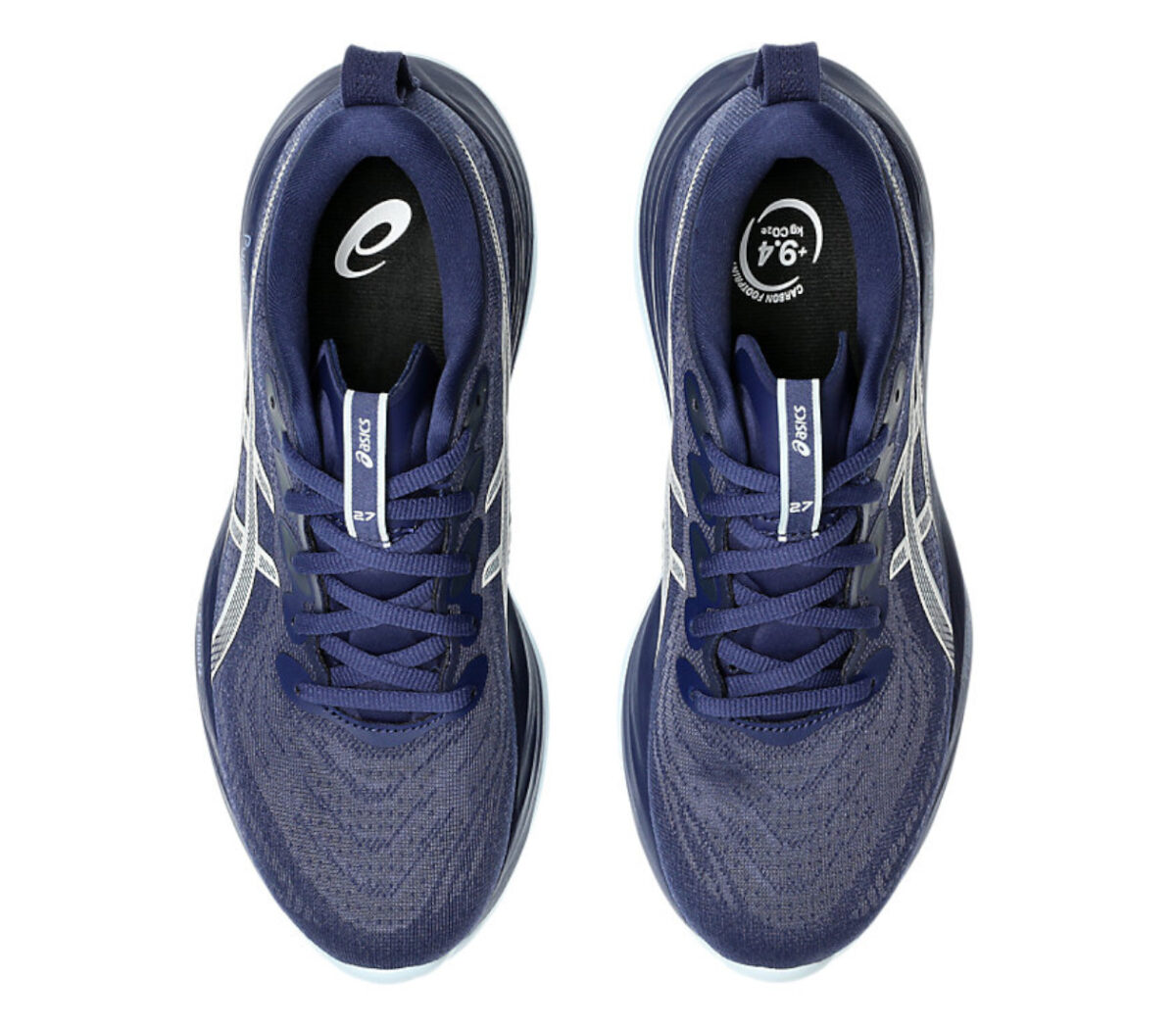 Tomaia Scarpa Asics Gel-Cumulus 27 donna Indigo Blue Cool Grey