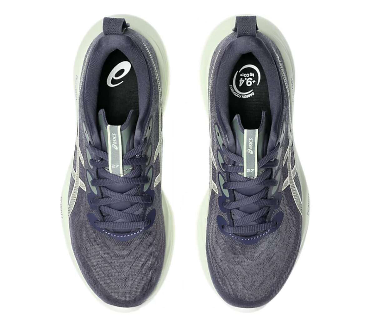 Tomaia Scarpa Asics Gel-Cumulus 27 donna blu bianca