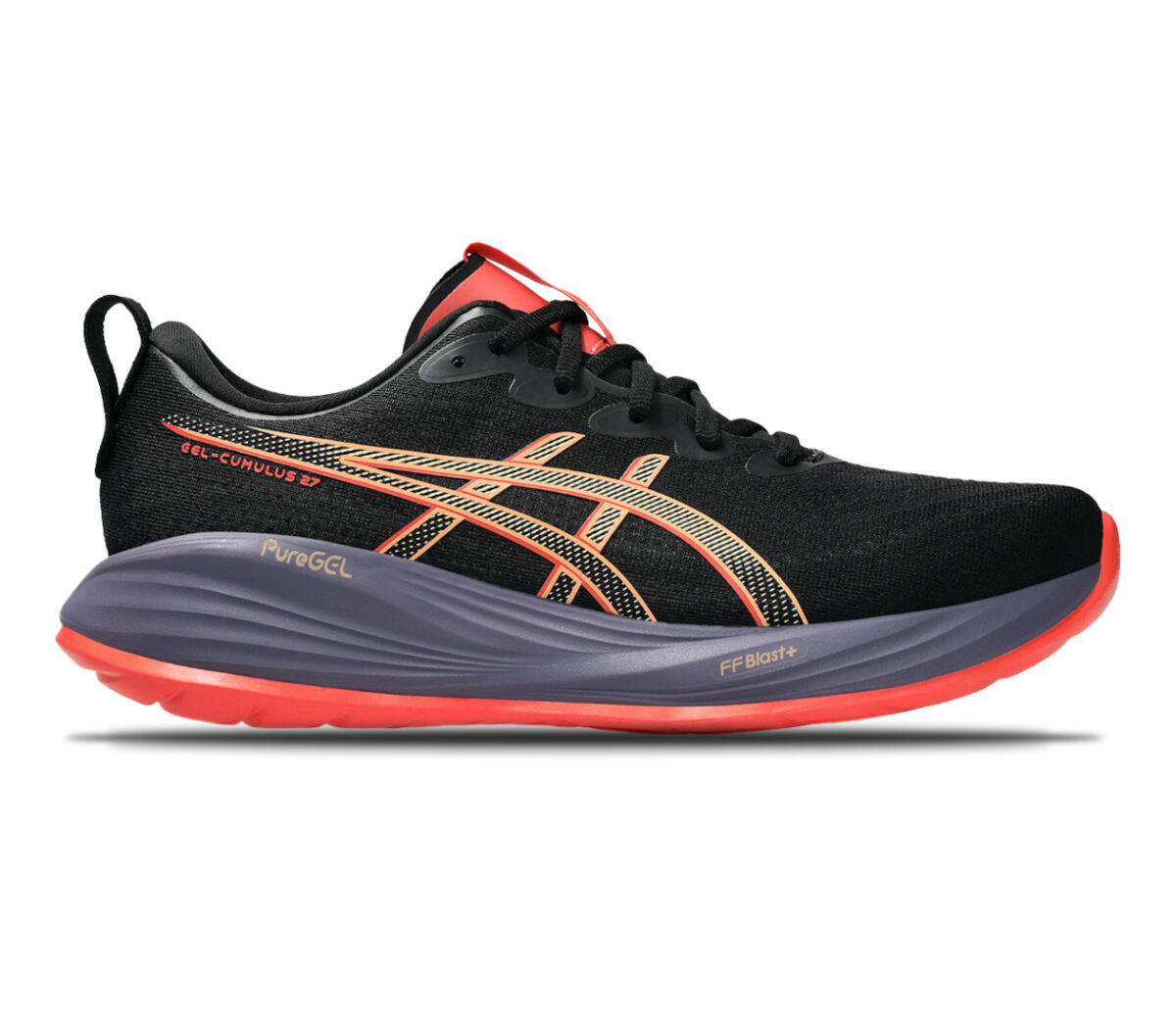 Scarpa Asics Gel-Cumulus 27 uomo nera arancione
