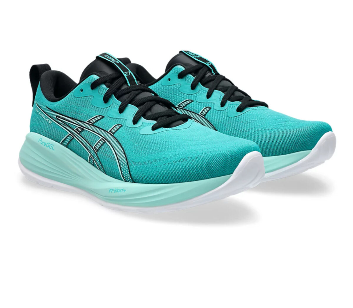 Coppia Scarpa Asics Gel-Cumulus 27 uomo Wave Teal Illuminate Mint