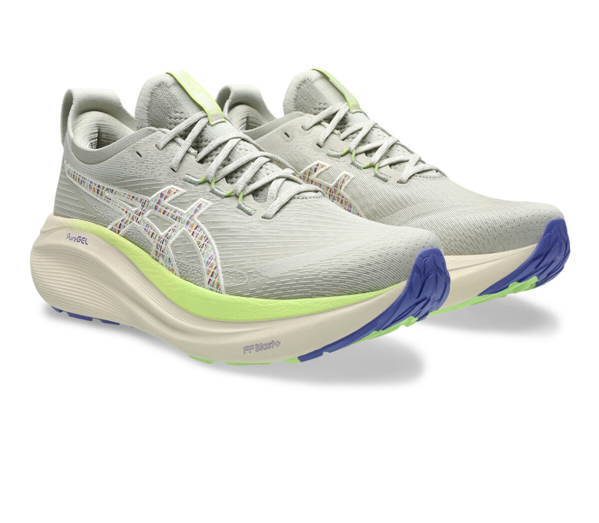 Coppia Scarpa Asics Gel-Nimbus 27 TR uomo Nature Bathing Lime Green