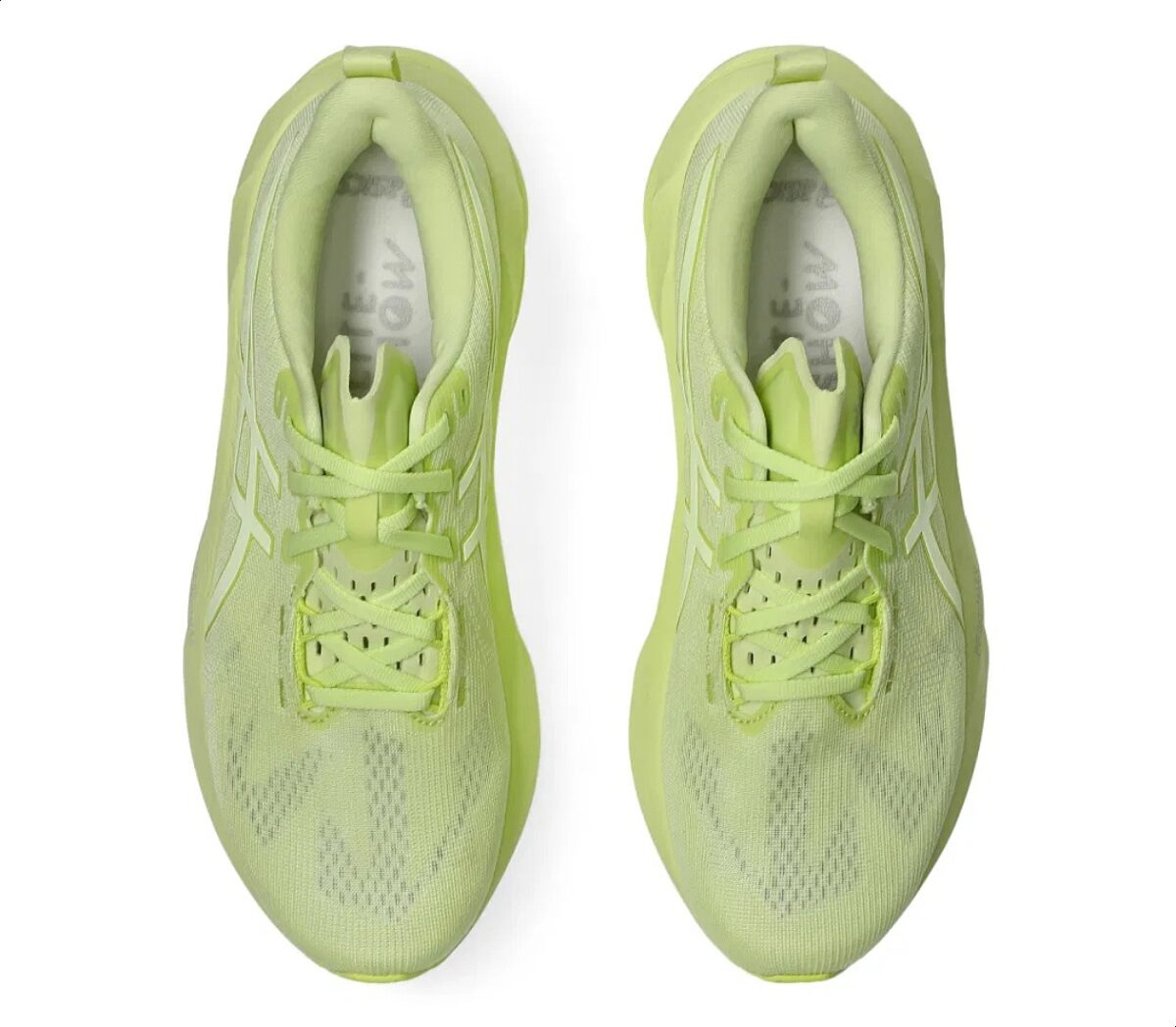 Tomaia Scarpa Asics Novablast 5 Lite Show uomo gialla