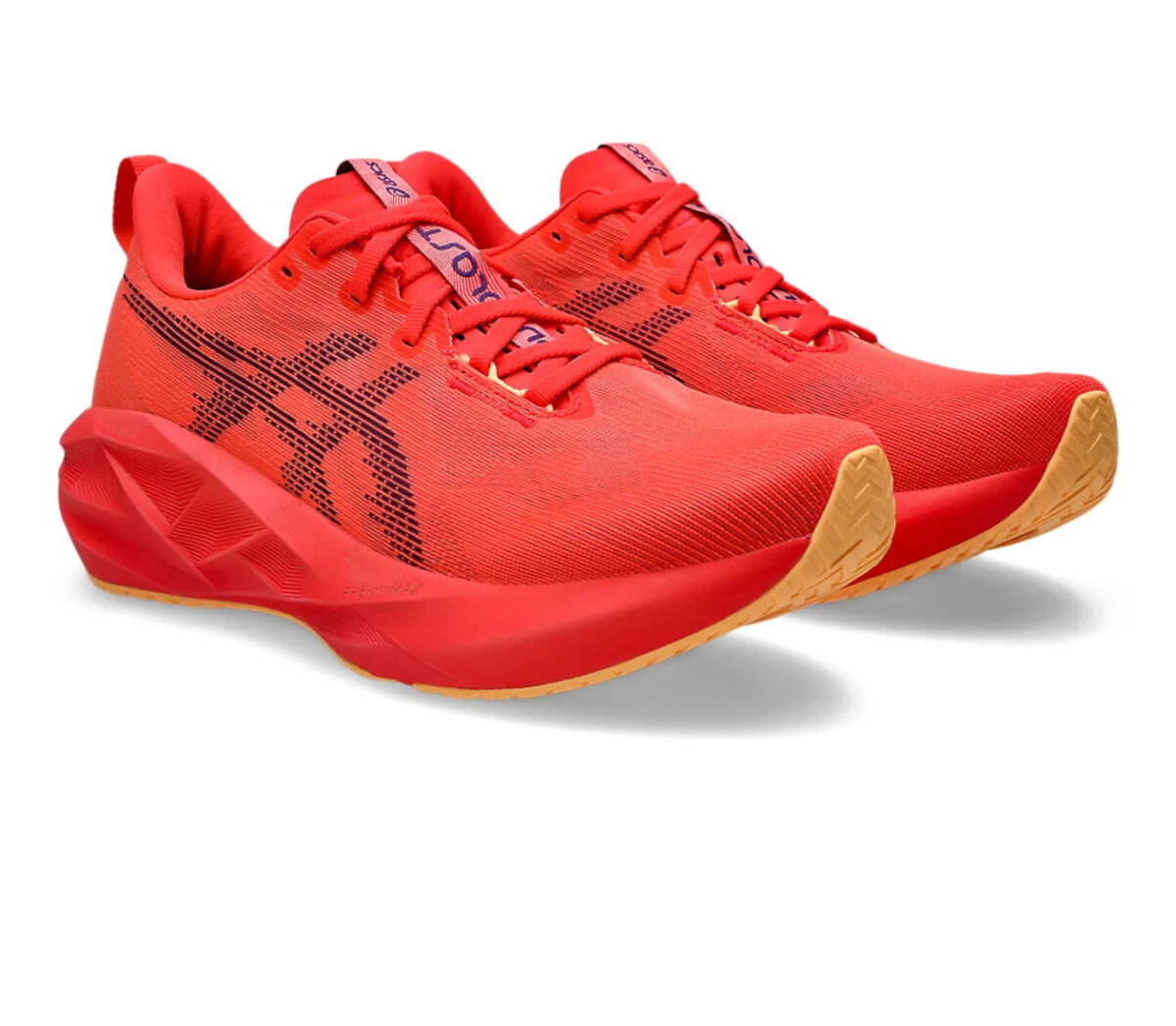 Coppia Scarpa Asics Nobalast 5 uomo rossa
