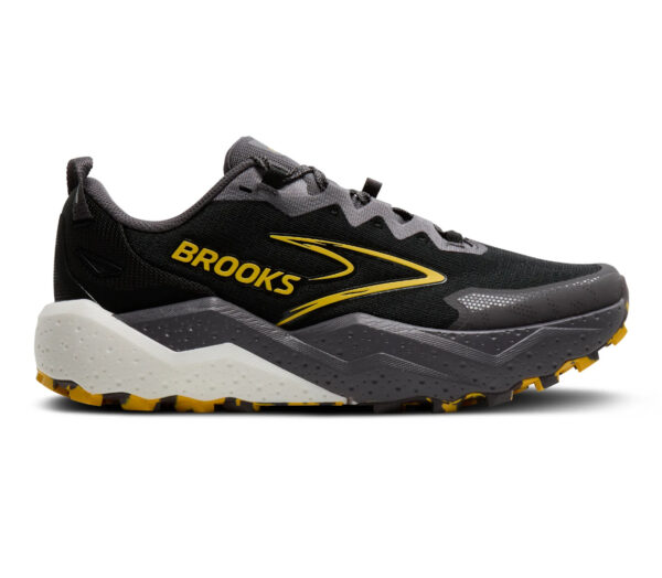 Scarpa Brooks Caldera 8 uomo nera gialla