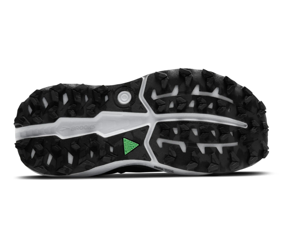 Suola Scarpa Brooks Caldera 8 uomo nera bianca