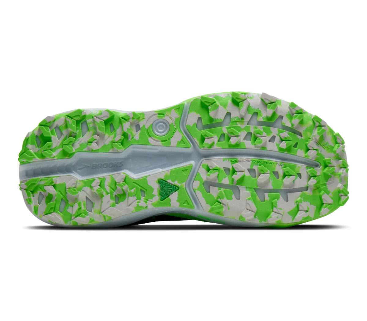 Suola Scarpa Brooks Caldera 8 uomo verde