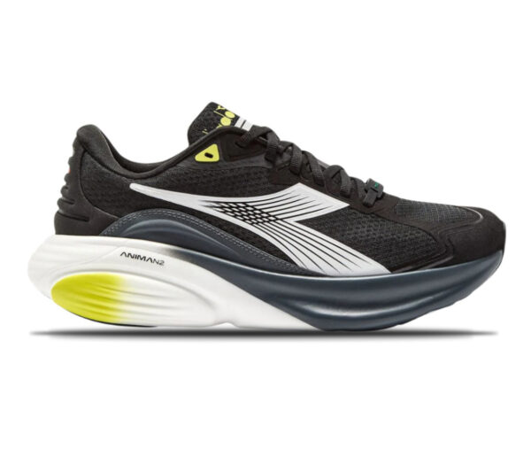 Scarpa Diadora Atomo Star uomo nera bianca gialla