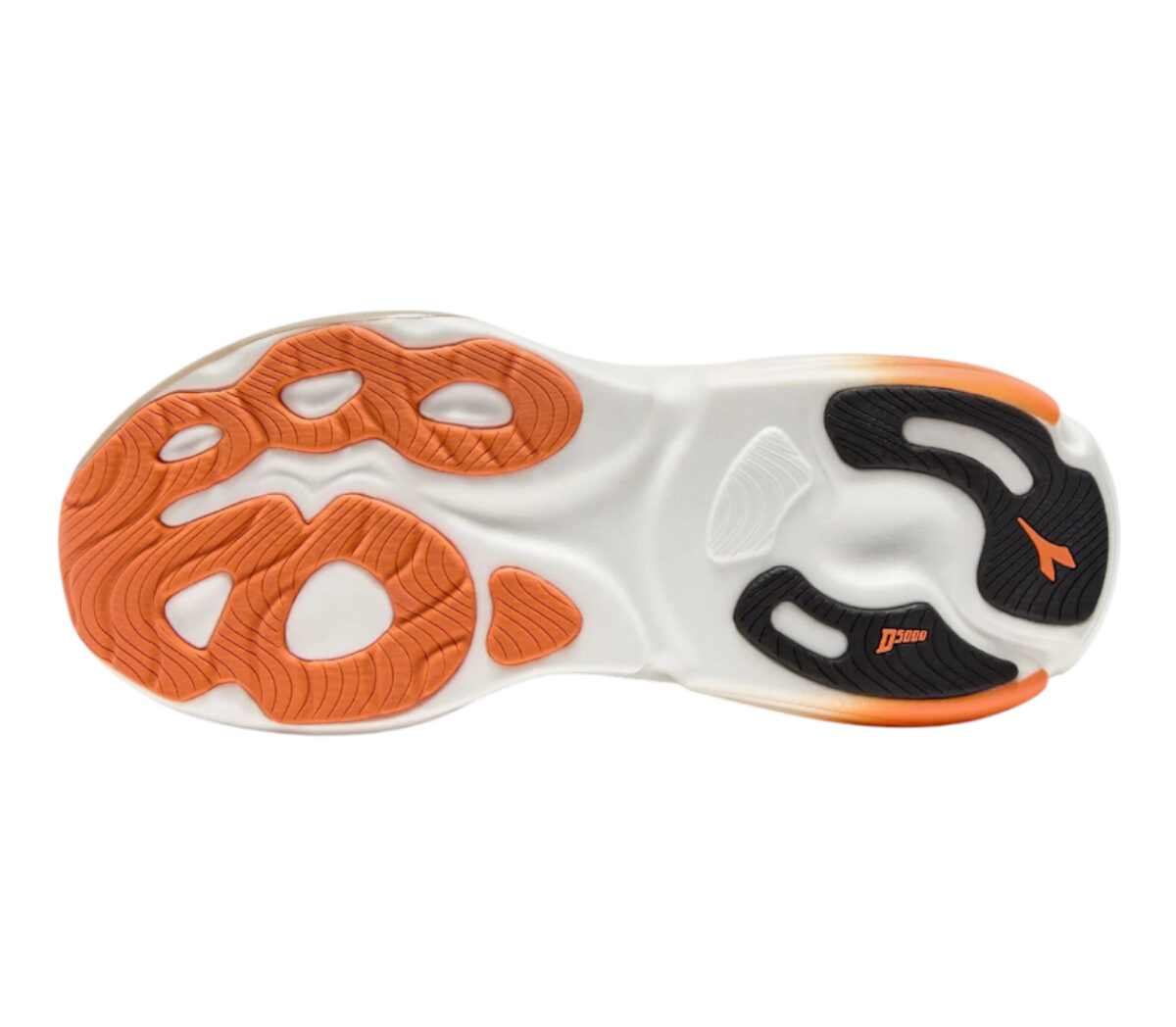 Suola Scarpa Diadora Atomo Star uomo nera arancione