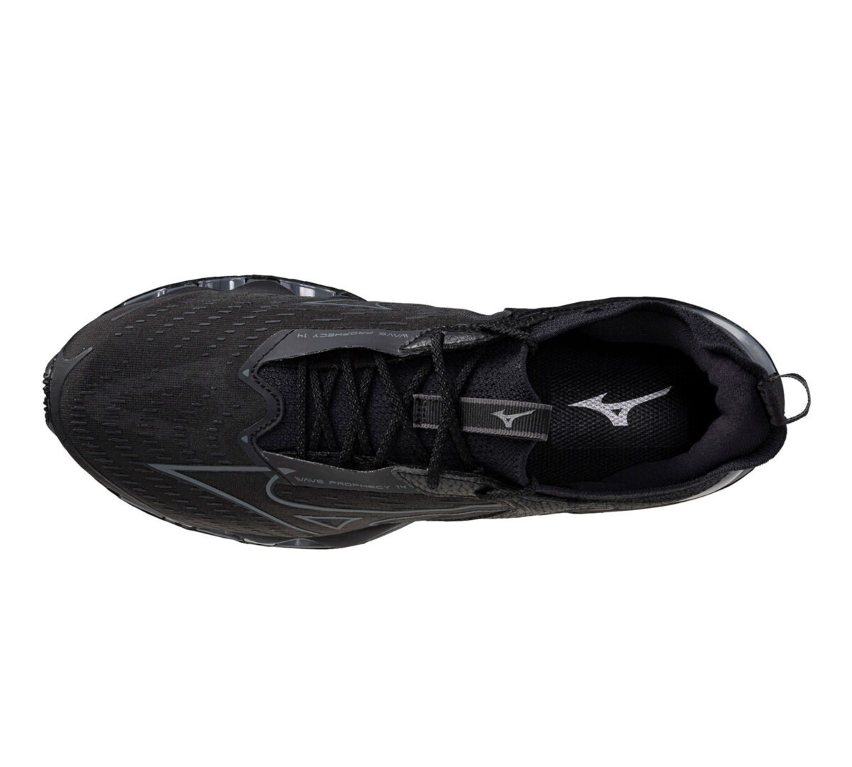 Tomaia Scarpa Mizuno Wave Prophecy 14 uomo nera