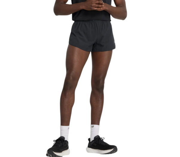 Pantaloncino New Balance RC Split Short 3” uomo nero