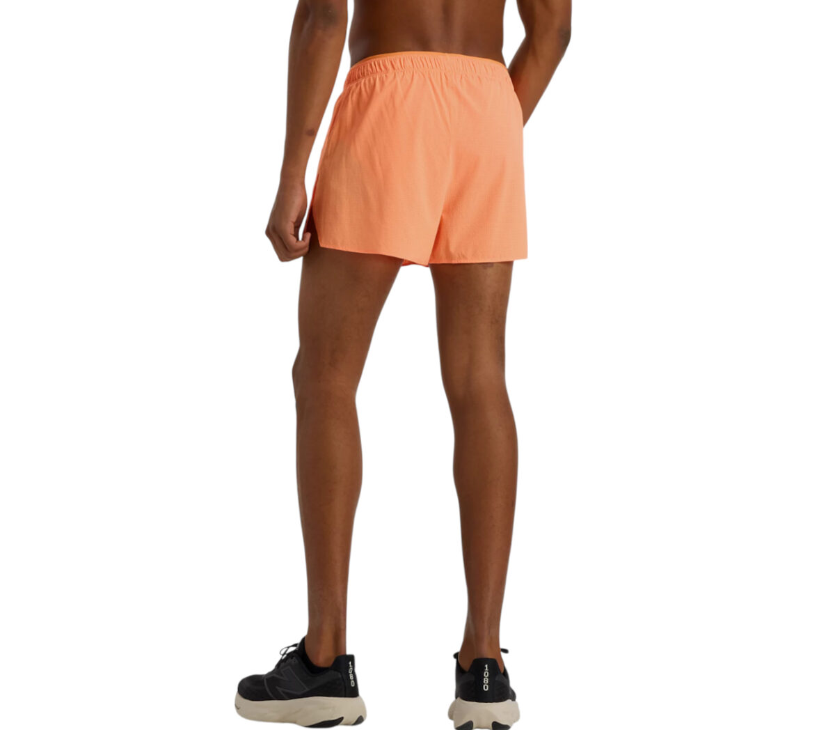 Dietro Pantaloncino New Balance RC Ultra Light Split Short 3” uomo arancione