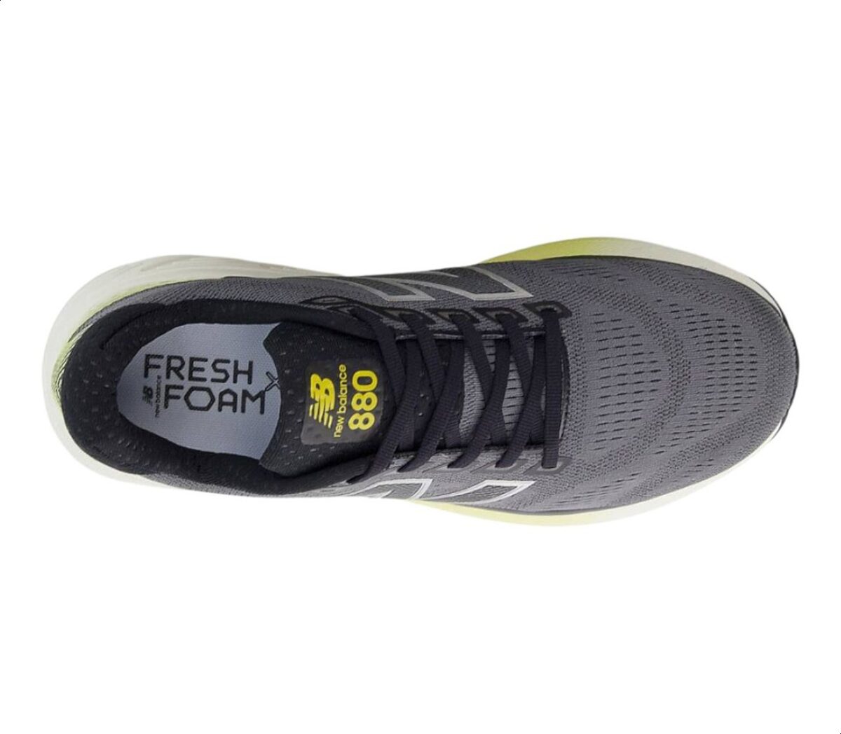 Tomaia Scarpa New Balance Fresh Foam 880 v15 uomo grigia gialla